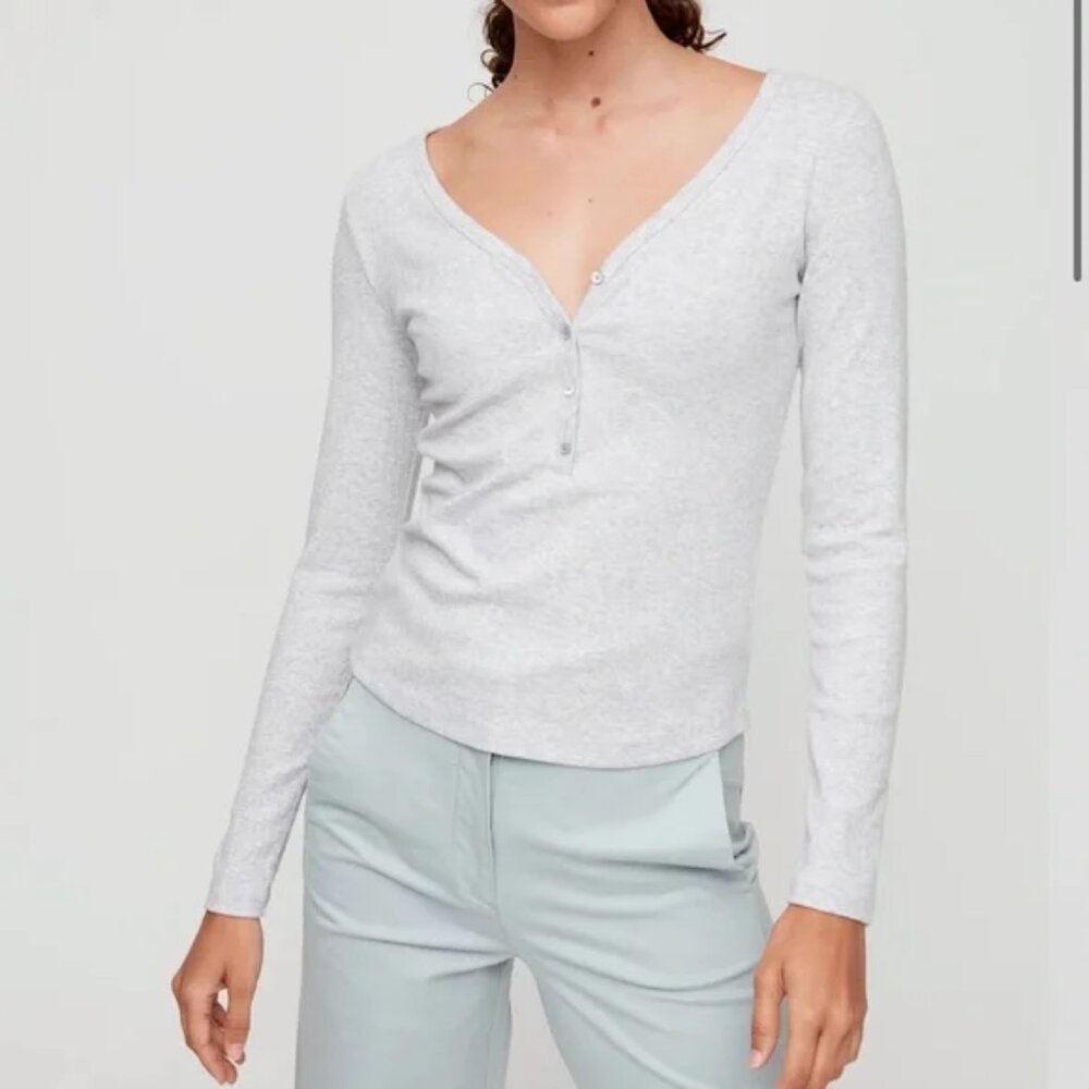 The Group Babaton Kerry Long Sleeve Top